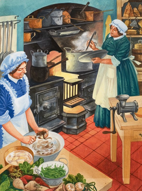 Escena de cocina de Peter Jackson