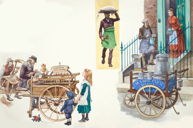 Comerciantes del siglo XIX de Peter Jackson