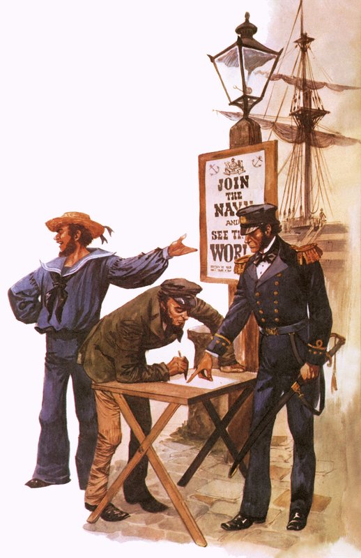 Reclutamiento para la marina de Peter Jackson