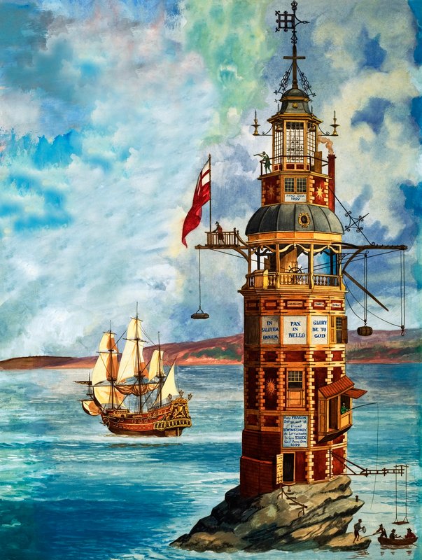 El Primer Faro de Eddystone de Peter Jackson