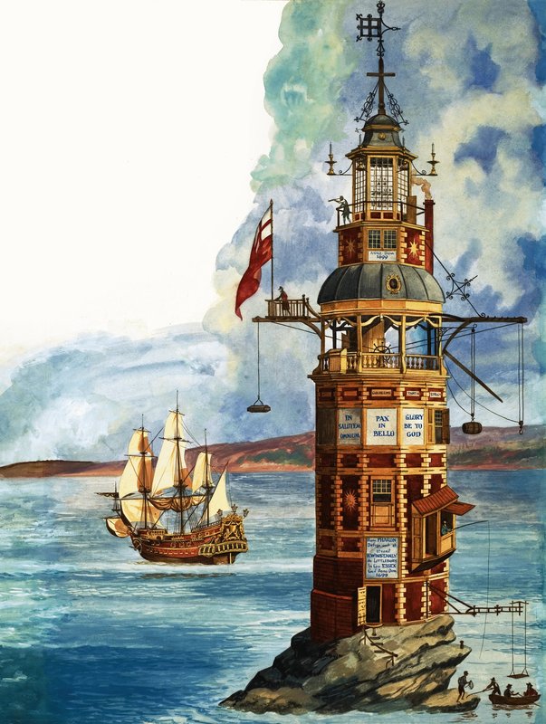 El primer faro de Eddystone de Peter Jackson
