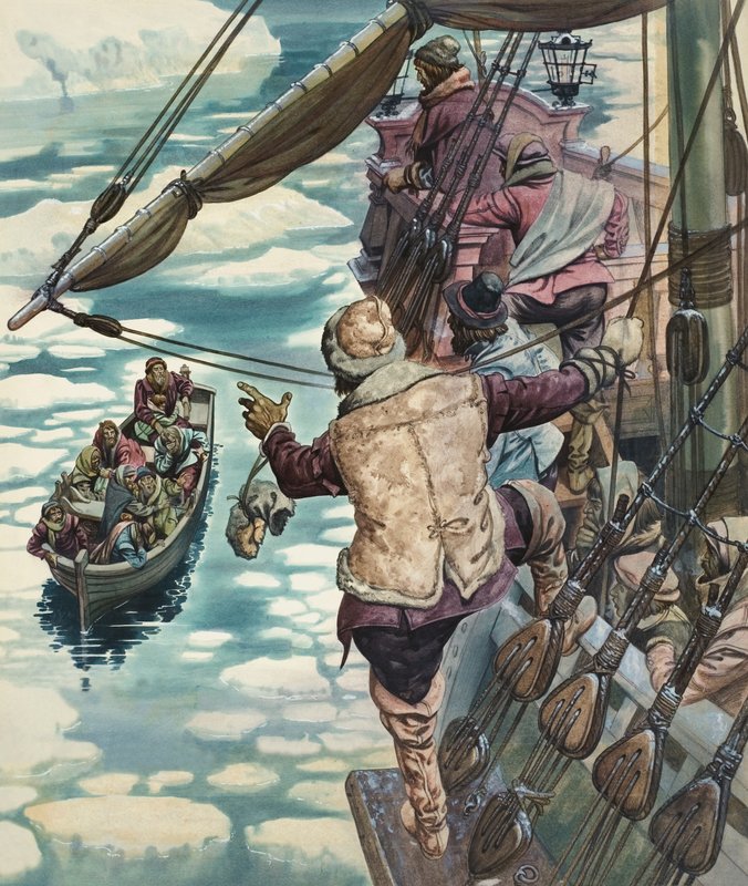 Escena no identificada en el mar de Peter Jackson