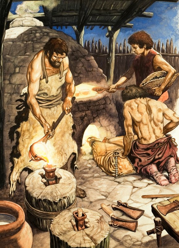Trabajo en la Edad de Bronce de Peter Jackson