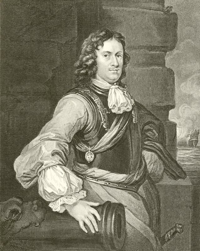 Eduardo, Primer Conde de Sandwich de Peter Lely