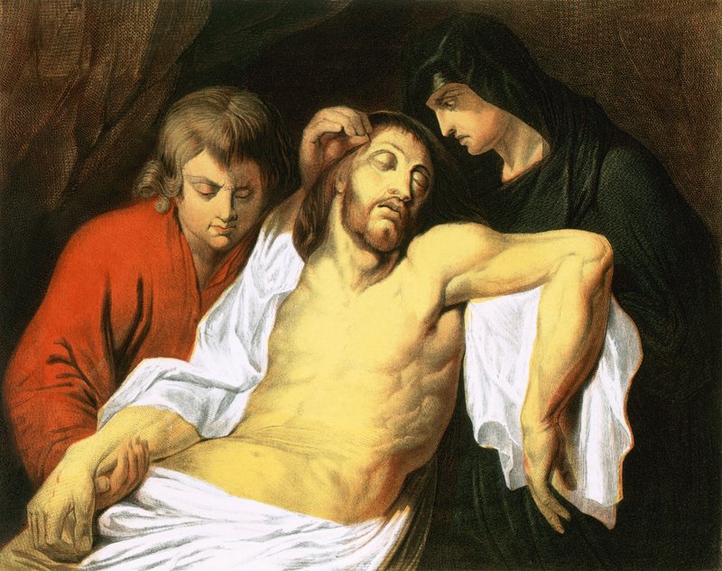 Descendimiento de la cruz de Peter Paul Rubens