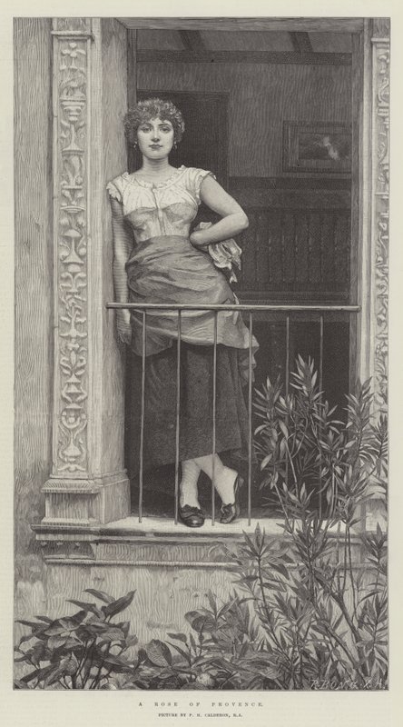 Una Rosa de Provenza de Philip Hermogenes Calderon