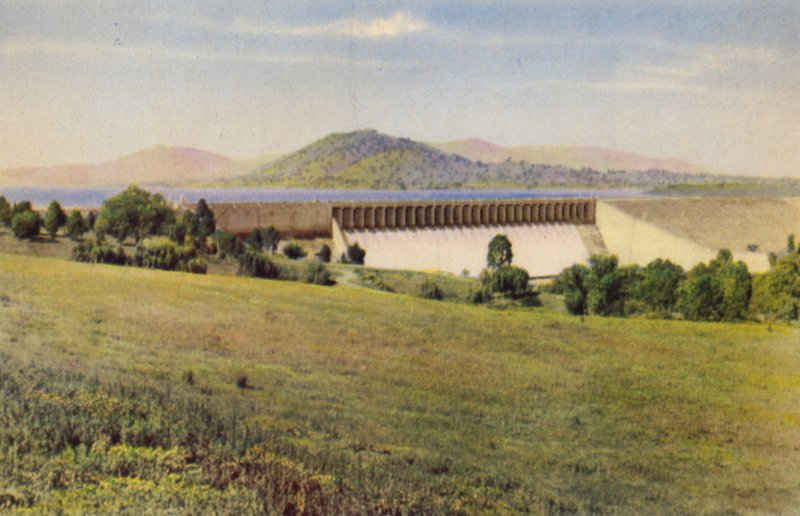 Hume Weir (fotografía en color) de Photographer Australian