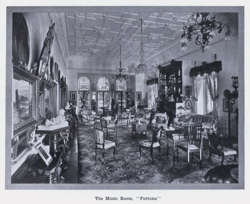 La sala de música, "Fortuna" de Photographer Australian