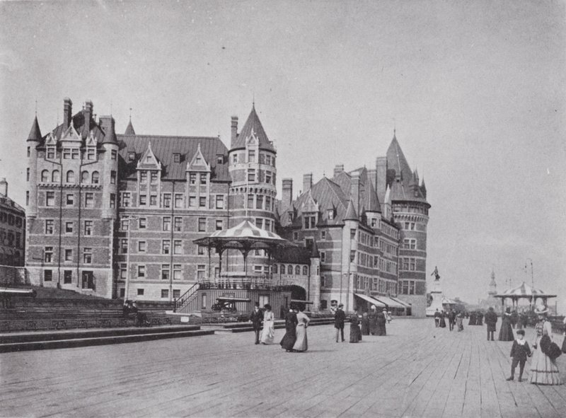 Chateau Frontenac y Terraza Dufferin de Photographer Canadian