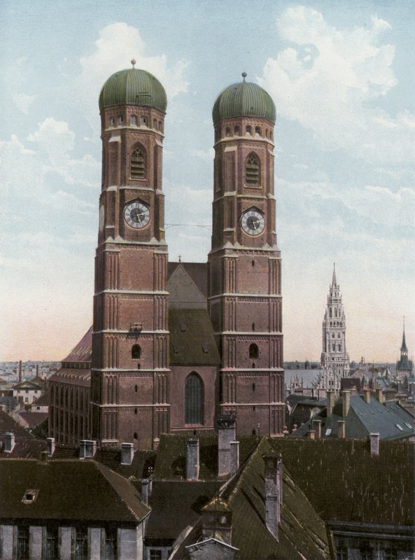 Múnich: Frauenkirche de Photographer German