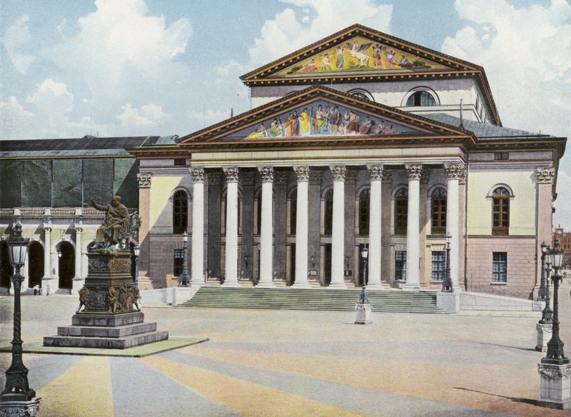 Múnich: Kgl Hof- U Nationaltheater de Photographer German