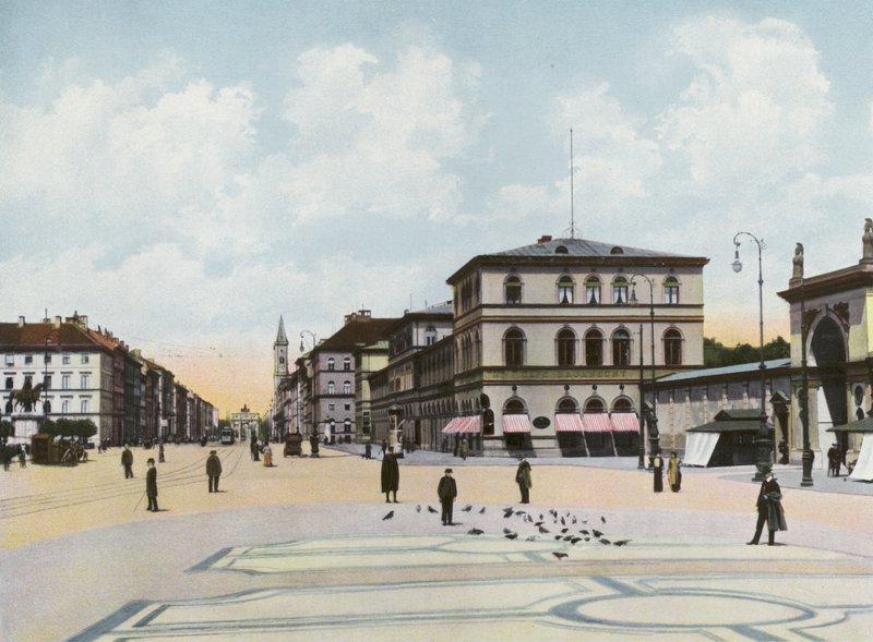 Múnich: Odeonsplatz y Ludwigstrasse de Photographer German