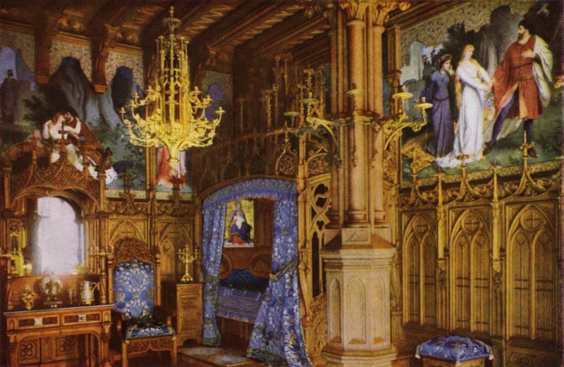 Castillo de Neuschwanstein: Dormitorio de Photographer German