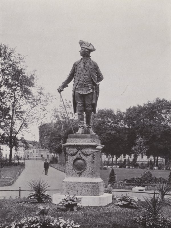 Potsdam, Monumento a Federico el Grande de Photographer German