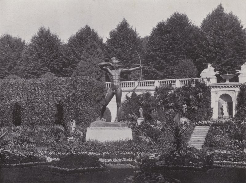 Potsdam, Jardín Siciliano, arquero de Photographer German