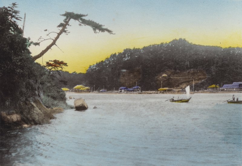 Japón, c.1912: Estrecho de Ondo, Aki de Photographer Japanese