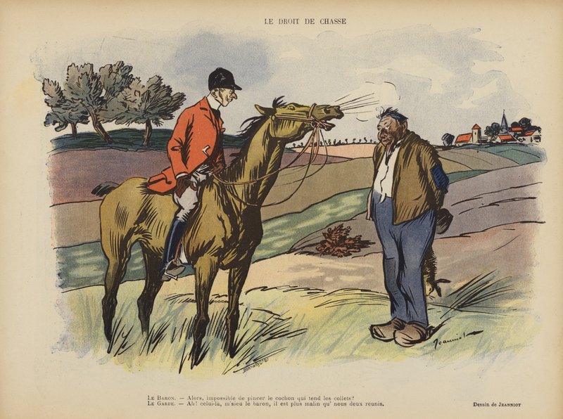Ilustración para Le Rire de Pierre Georges Jeanniot