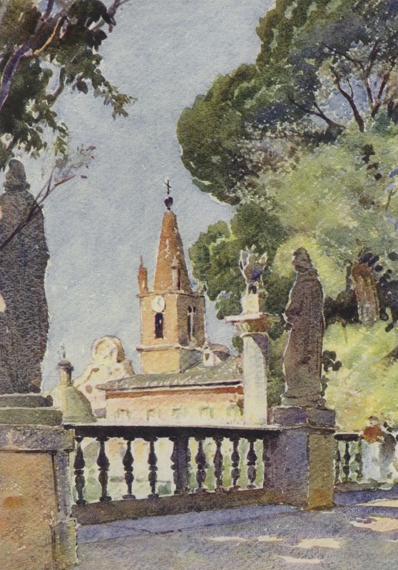 En el Pincio, Roma de Pierre Vignal
