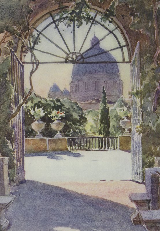 Los jardines del Vaticano de Pierre Vignal
