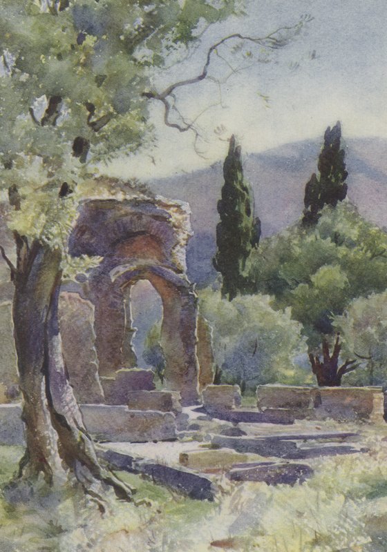 Tivoli, Villa Adriana de Pierre Vignal