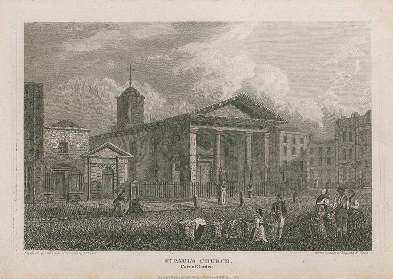 Iglesia de San Pablo, Covent Garden de Pieter Jansz. Quast