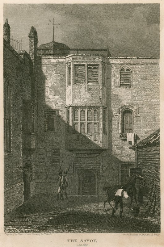La Prisión de Savoy, Londres de Pieter Jansz. Quast