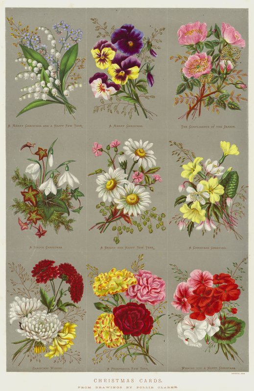 Tarjetas de Navidad de Polly Clarke