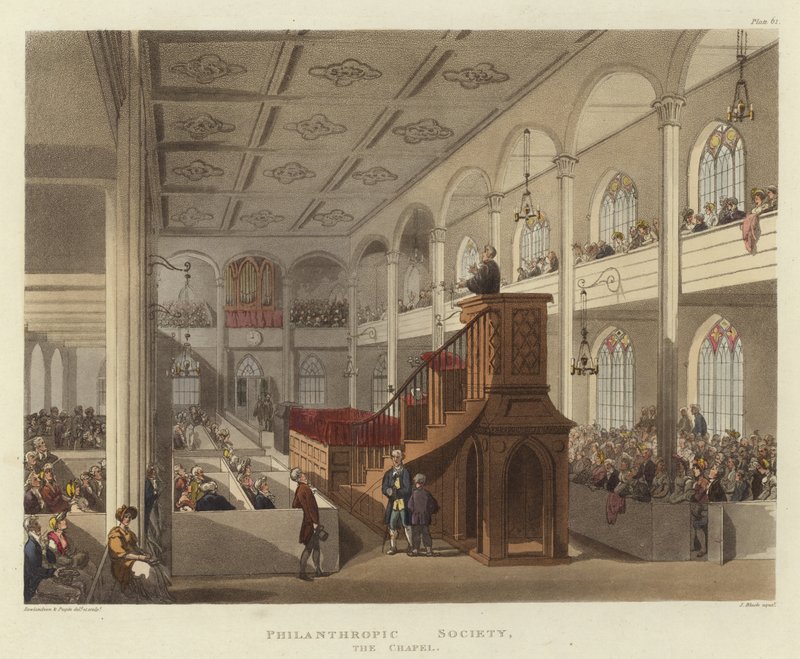 Sociedad filantrópica de Pugin and Rowlandson