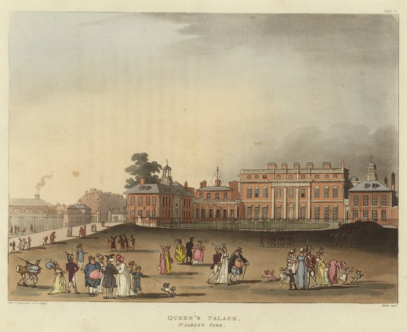 Palacio de la Reina de Pugin and Rowlandson
