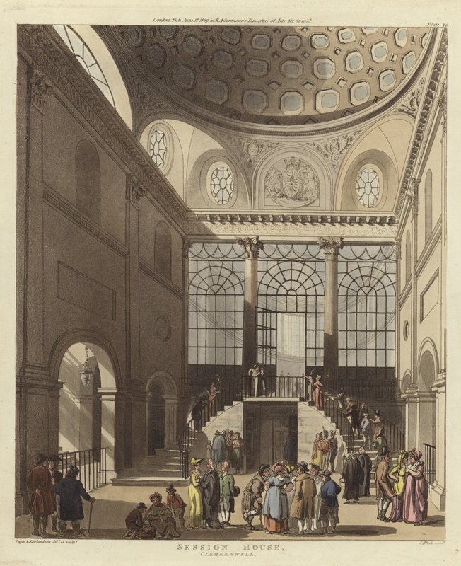 Casa de sesiones de Pugin and Rowlandson