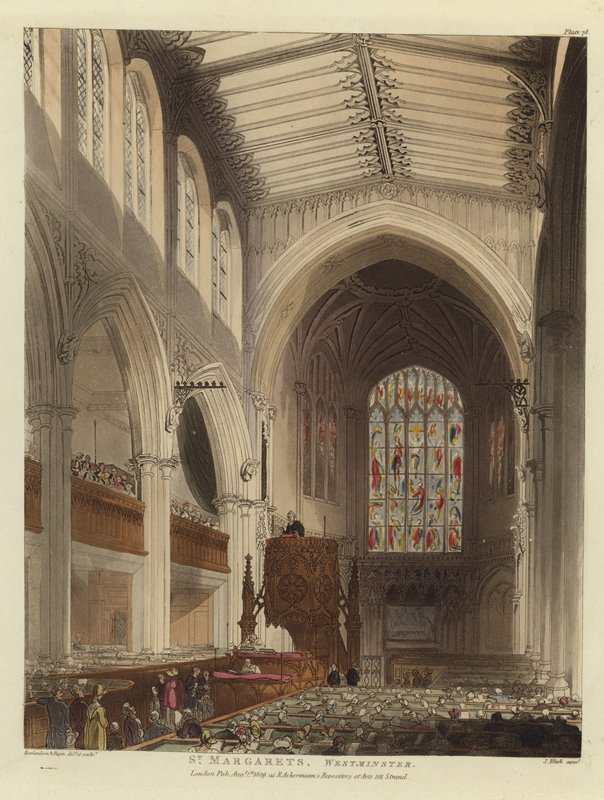 Santa Margarita de Pugin and Rowlandson