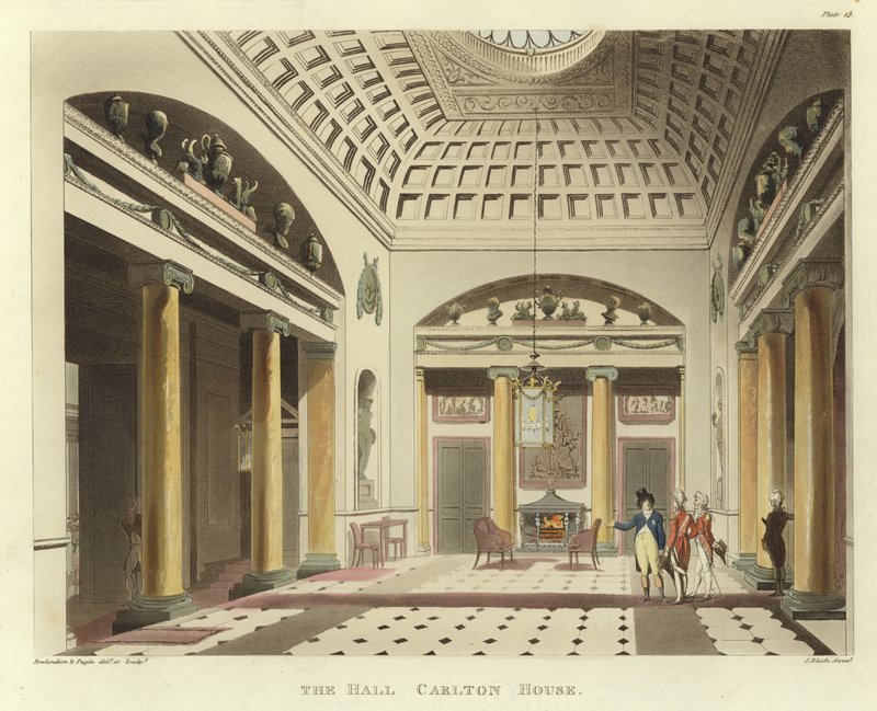 El Salón de Pugin and Rowlandson