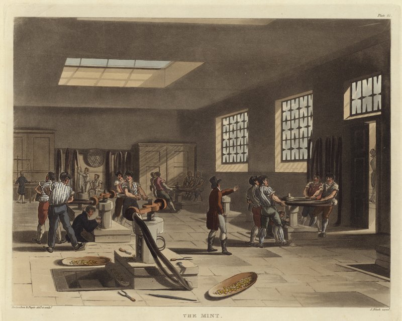 La Casa de la Moneda de Pugin and Rowlandson