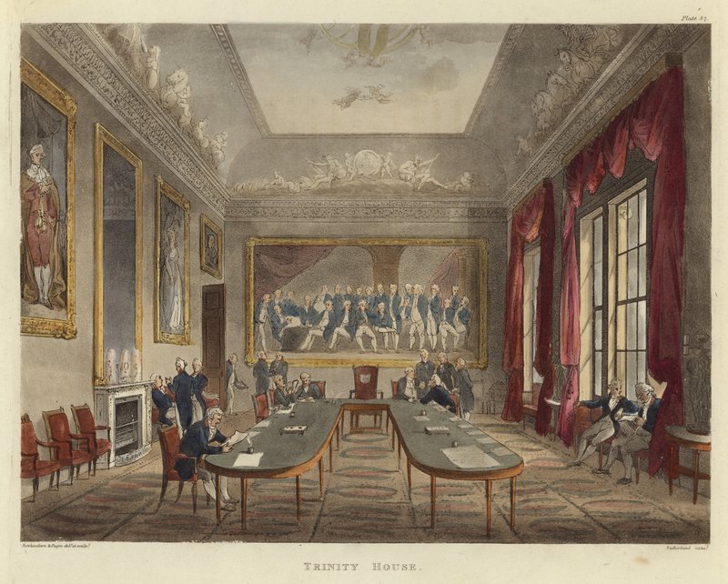 Trinity House de Pugin and Rowlandson