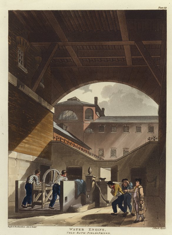 Motor de agua de Pugin and Rowlandson