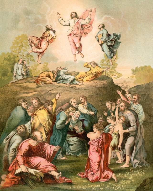 La Transfiguración de Raffaello Sanzio Raphael