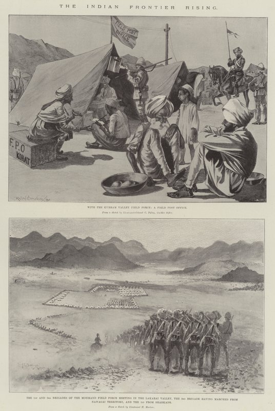 El levantamiento de la frontera india de Ralph Cleaver
