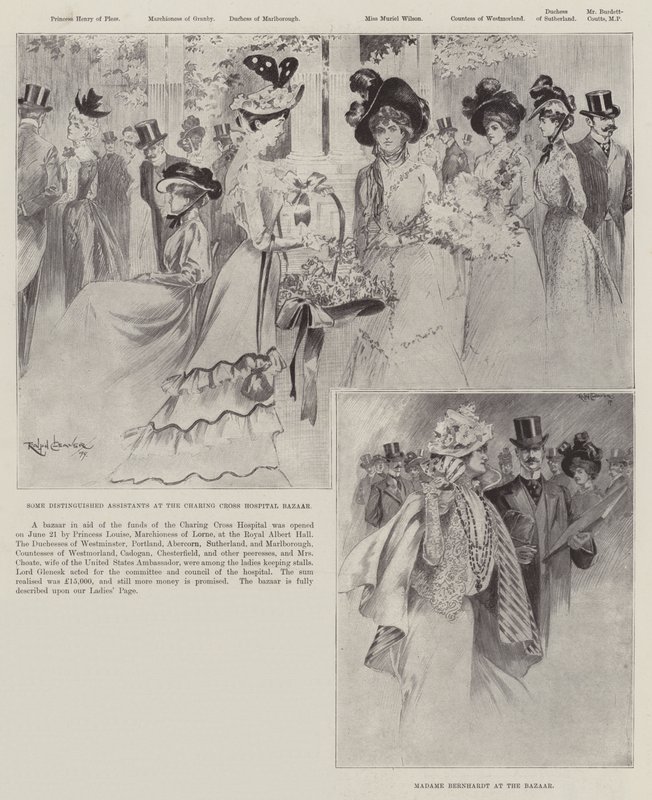 Bazar del Hospital Charing Cross de Ralph Cleaver