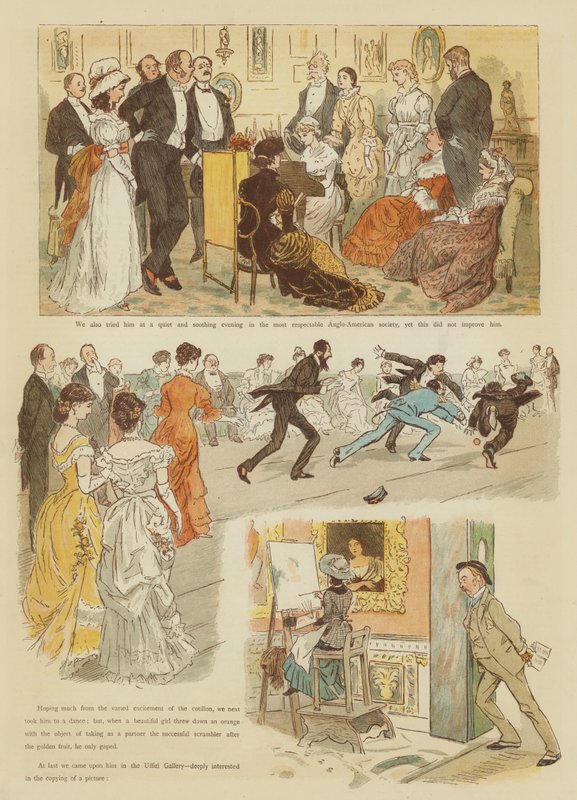 El Invierno de Mr Oakball en Florencia de Randolph Caldecott