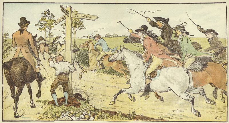 John Gilpin de Randolph Caldecott