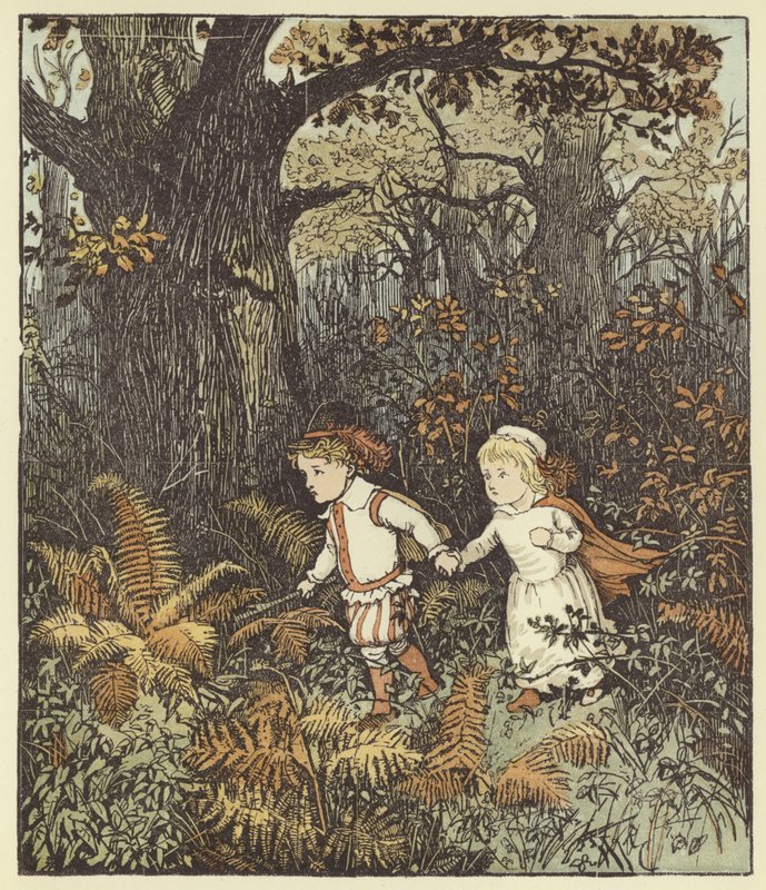 Los niños en el bosque de Randolph Caldecott