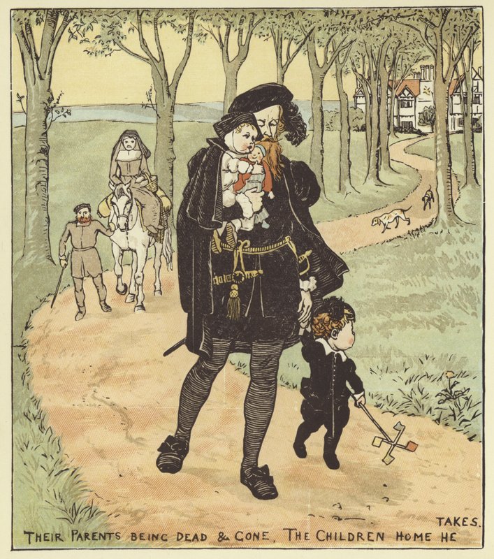 Los niños en el bosque de Randolph Caldecott