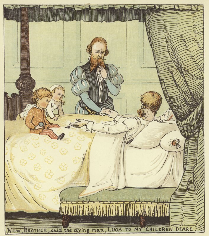 Los niños en el bosque de Randolph Caldecott