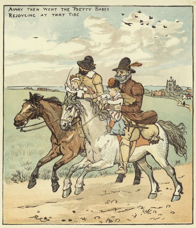 Los niños en el bosque de Randolph Caldecott