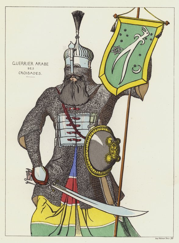Guerrero árabe de Raphael Jacquemin