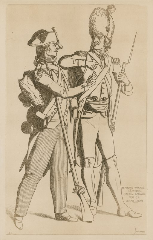 Infantería de la República Francesa de Raphael Jacquemin