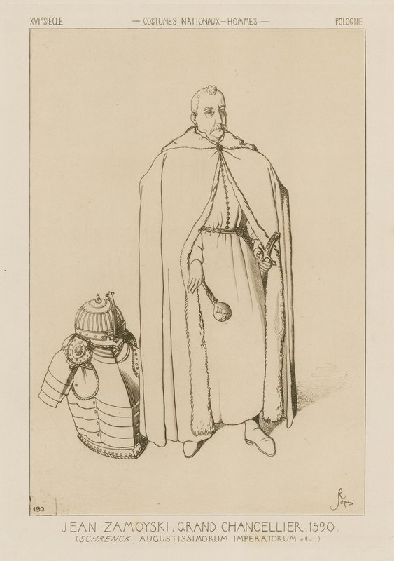 Jan Zamoyski, Gran Canciller, 1590 de Raphael Jacquemin
