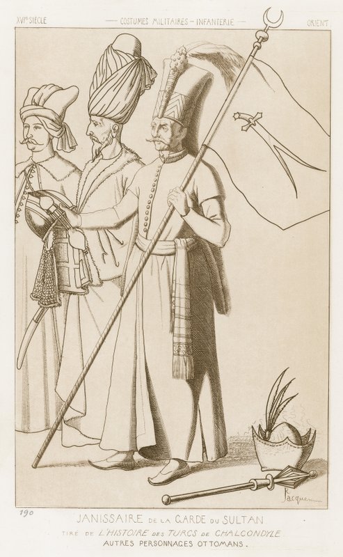 Guardia de jenízaros del Sultán de Raphael Jacquemin