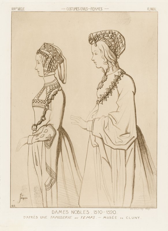 Mujeres nobles, 1510-1520 de Raphael Jacquemin