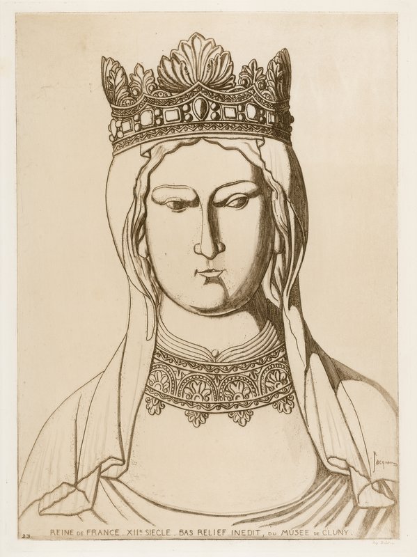 Reina de Francia, siglo XII de Raphael Jacquemin